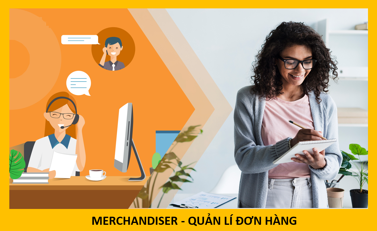 Quản Lí Đơn Hàng . Merchandiser